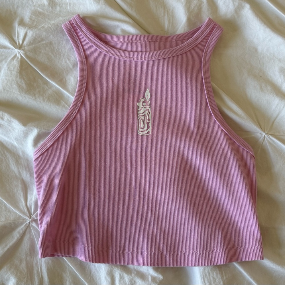 Custom “Trippy Lighter” Tank top